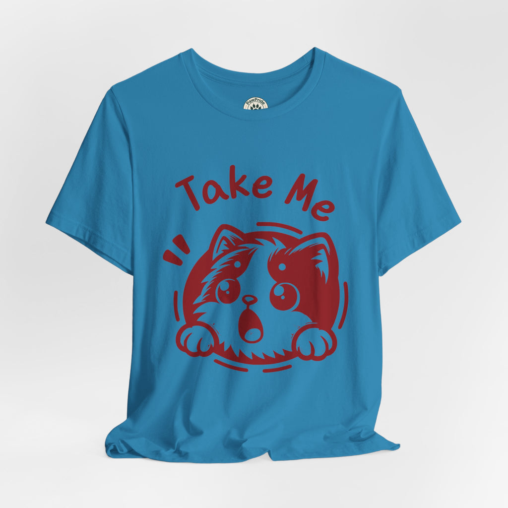 Take Me Puppy T-Shirt — Cute Dog Graphic Tee for Pet Lovers