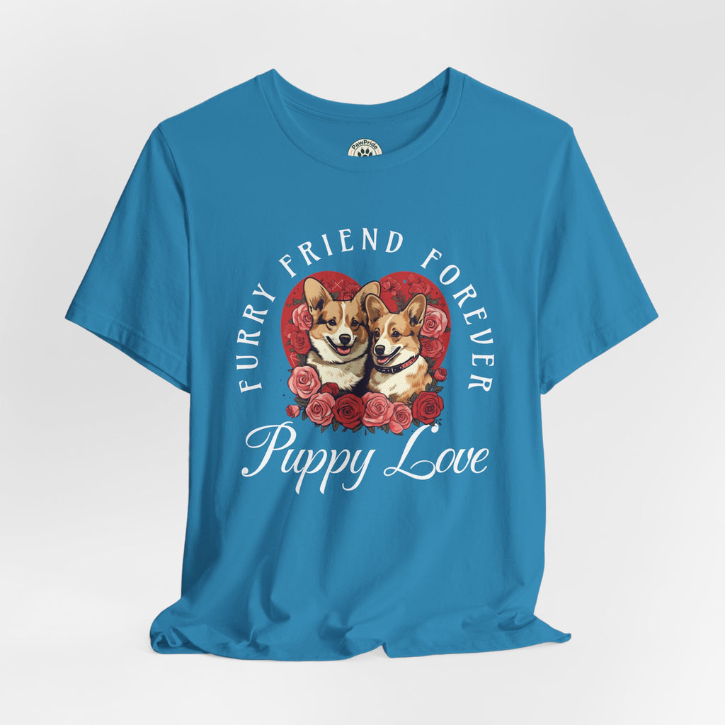 Puppy Love T-Shirt — "Furry Friend Forever" Corgi Tee