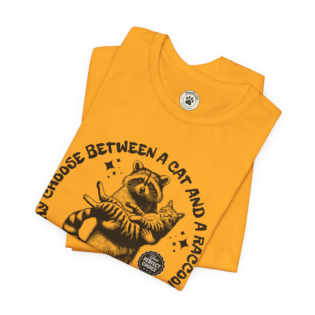 Adopt Both! Raccoon & Cat Rescue T-Shirt