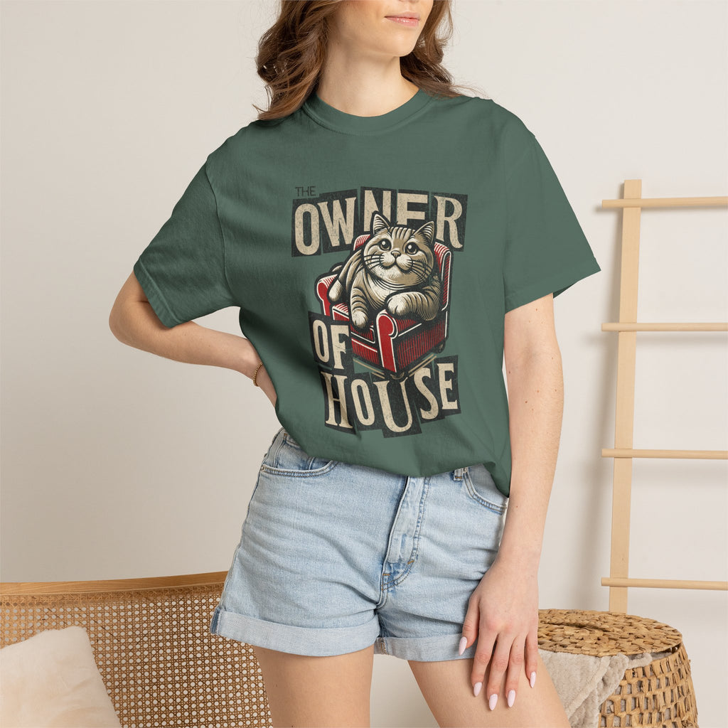 Owner of the House Cat T-Shirt — Vintage Cat Graphic Tee