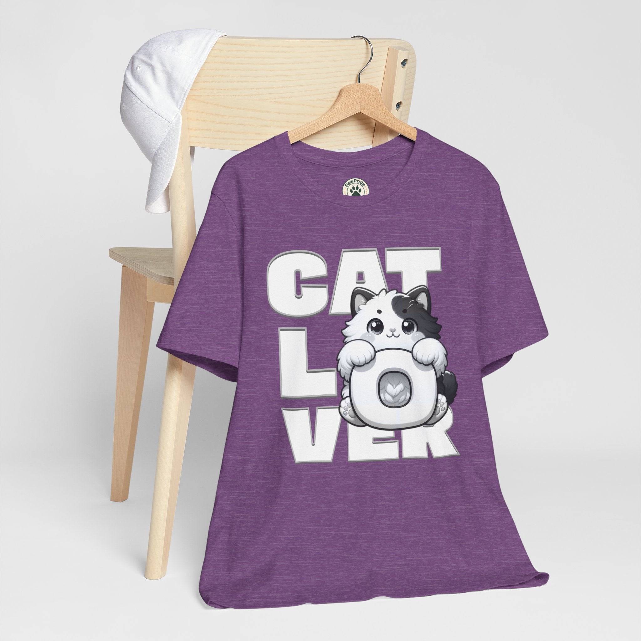 Cat Lover T‑Shirt — Cute Kitten Donut Graphic Tee for Cat Fans