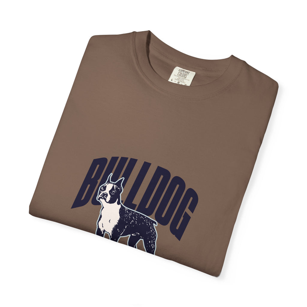 Bulldog Graphic T-Shirt — Vintage Collegiate Dog Tee