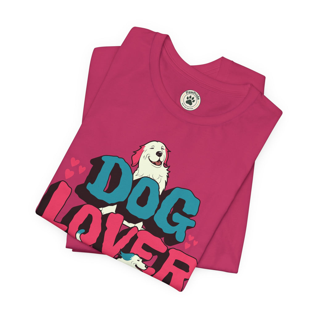 Dog Lover T-Shirt — Cute Retro Pup Graphic Tee