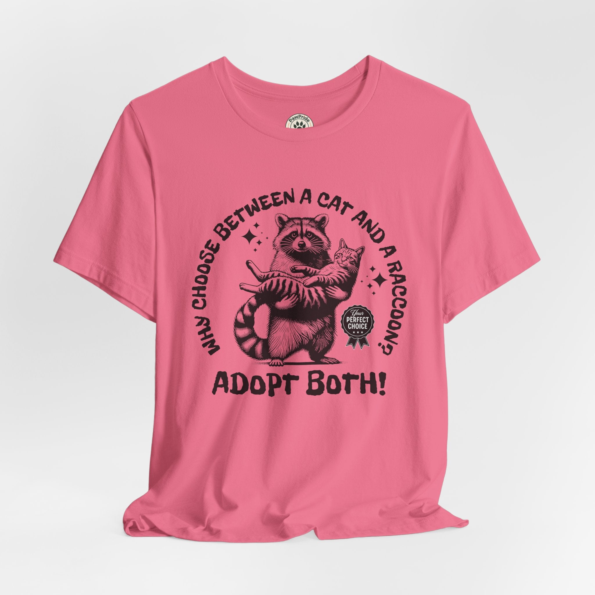 Adopt Both! Raccoon & Cat Rescue T-Shirt