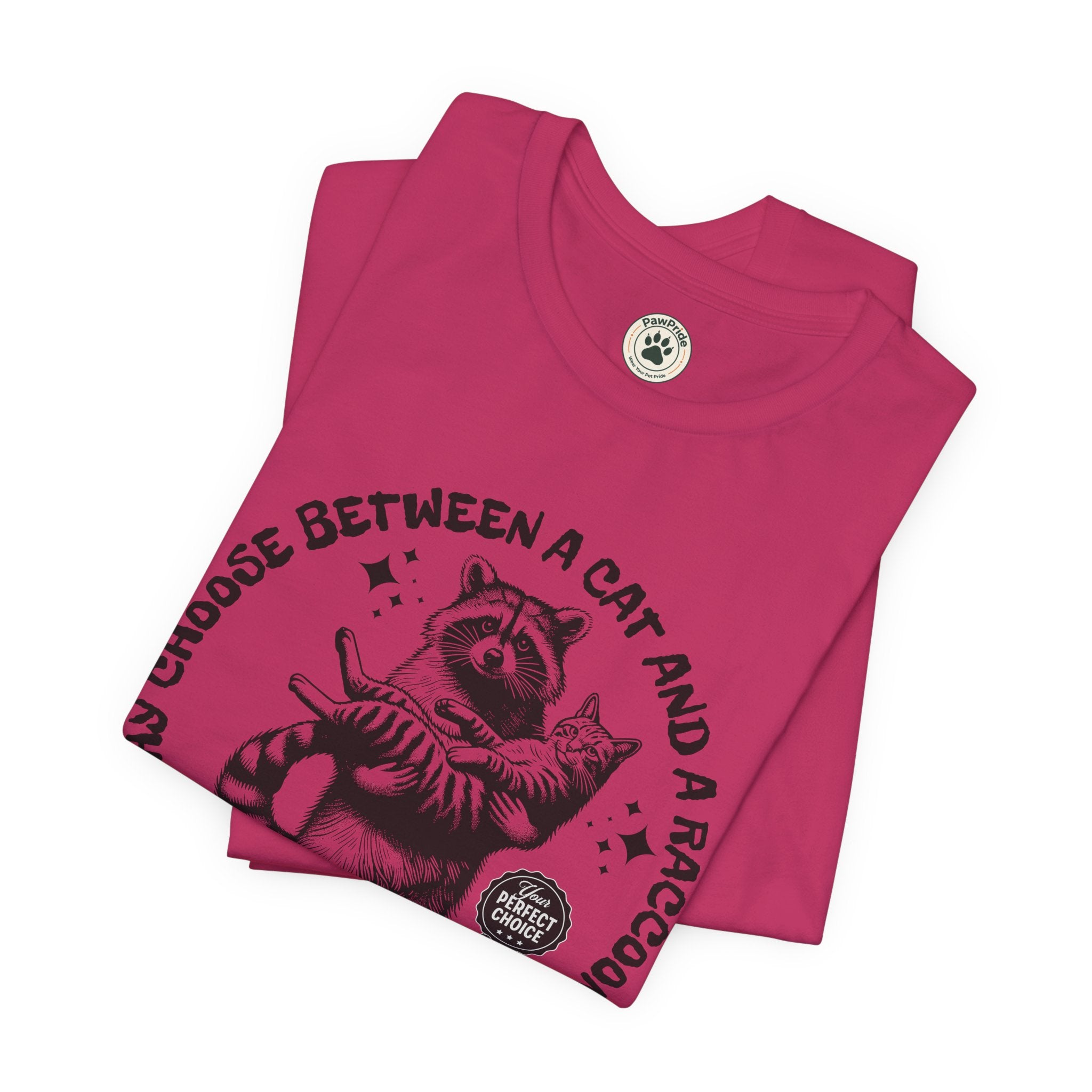 Adopt Both! Raccoon & Cat Rescue T-Shirt