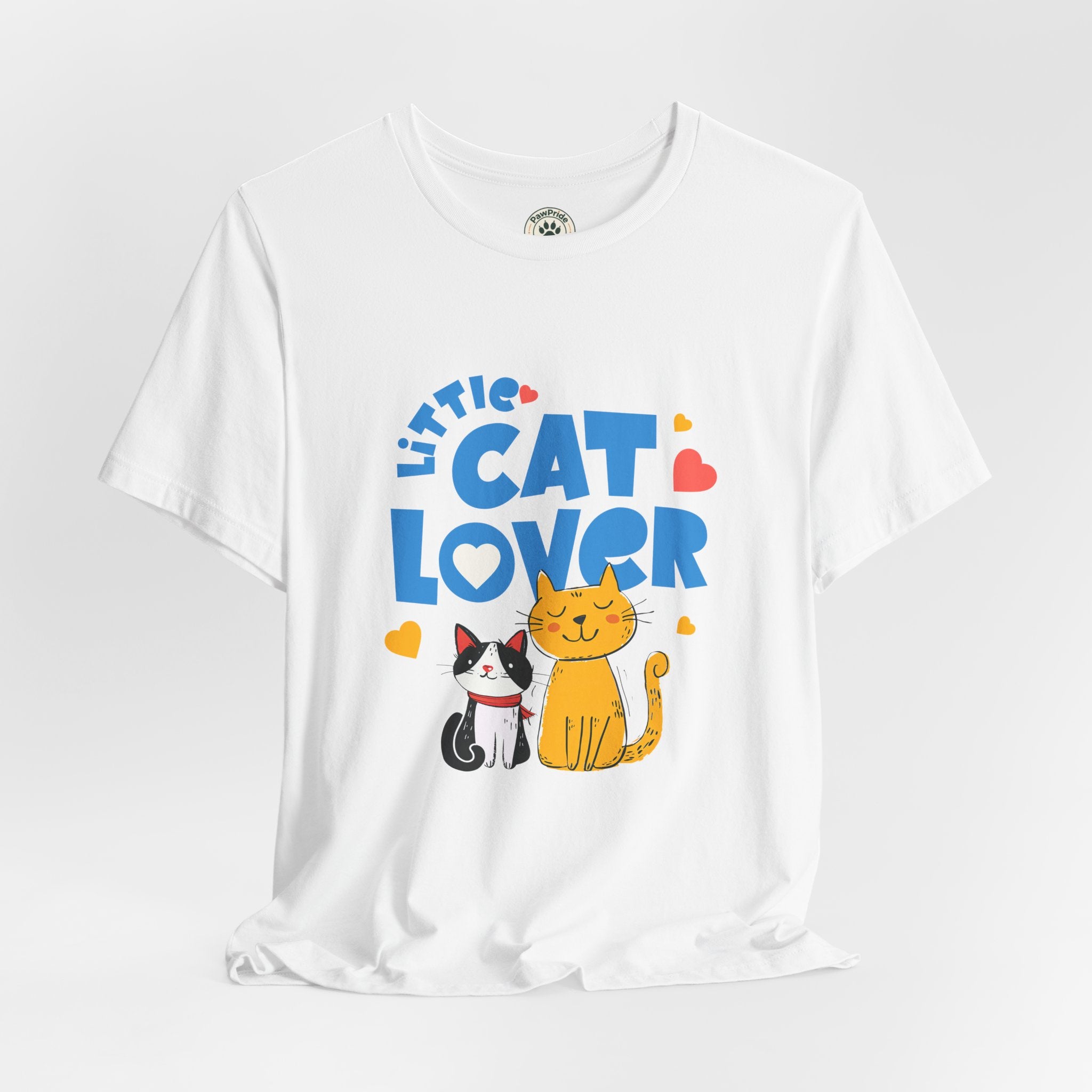 Little Cat Lover T-Shirt — Cute Cat Graphic Tee for Kids & Cat Moms