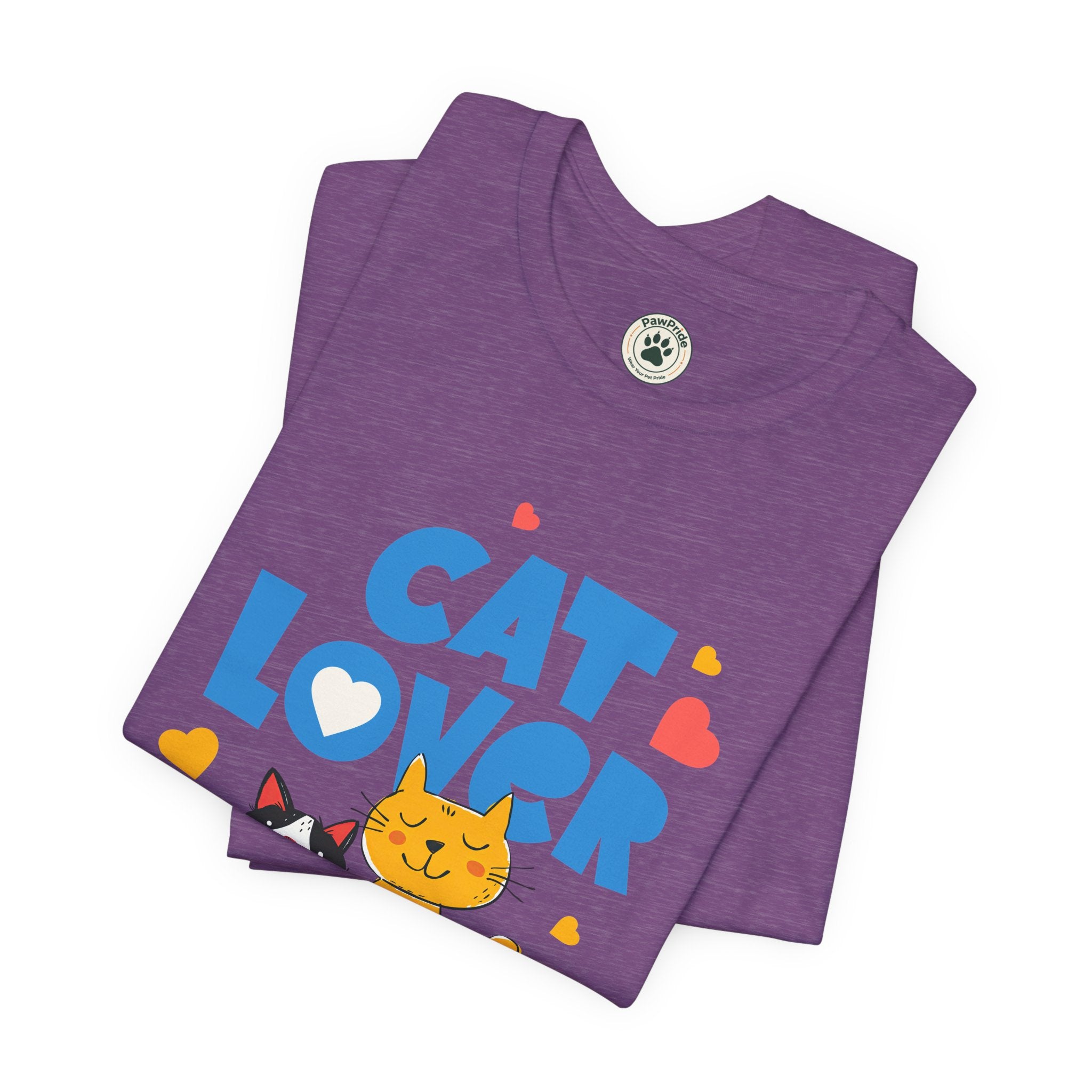 Cat Lover T-Shirt — Cute Cartoon Cats Graphic Tee