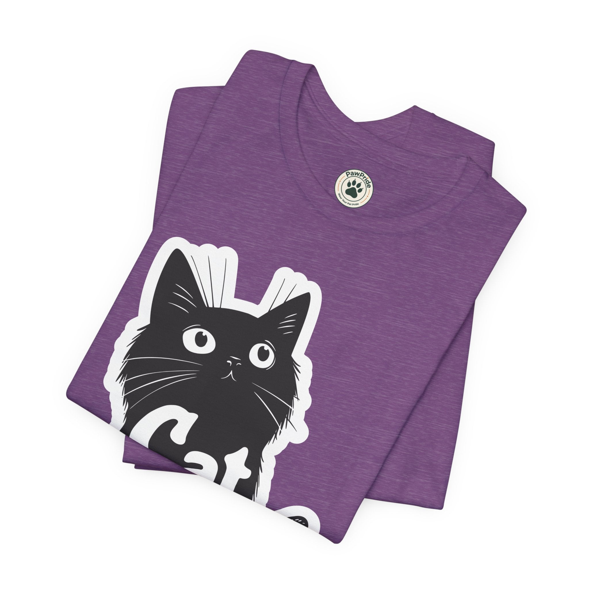 Cat Mama T-Shirt – Cute Black Cat Graphic Tee for Cat Lovers