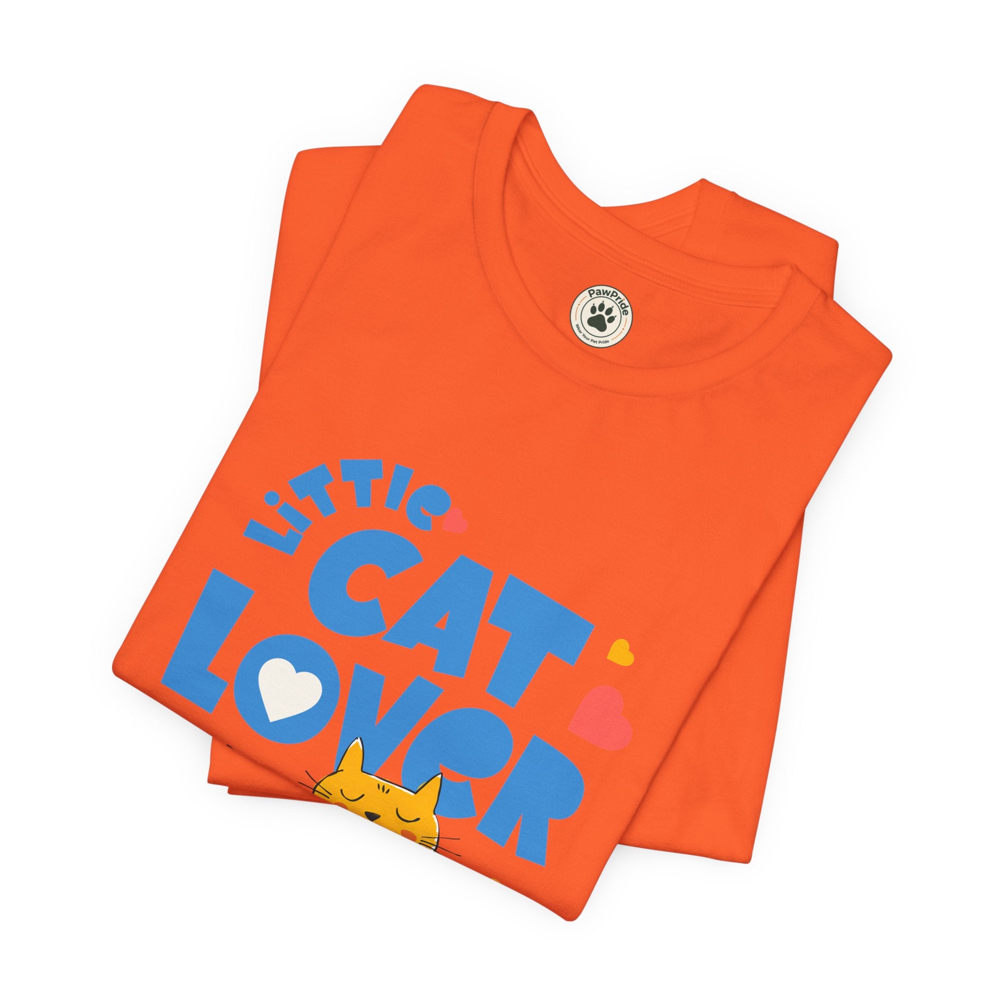 Little Cat Lover T-Shirt — Cute Cat Graphic Tee for Kids & Cat Moms