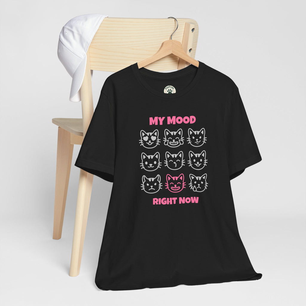 My Mood Right Now Cat Graphic Tee