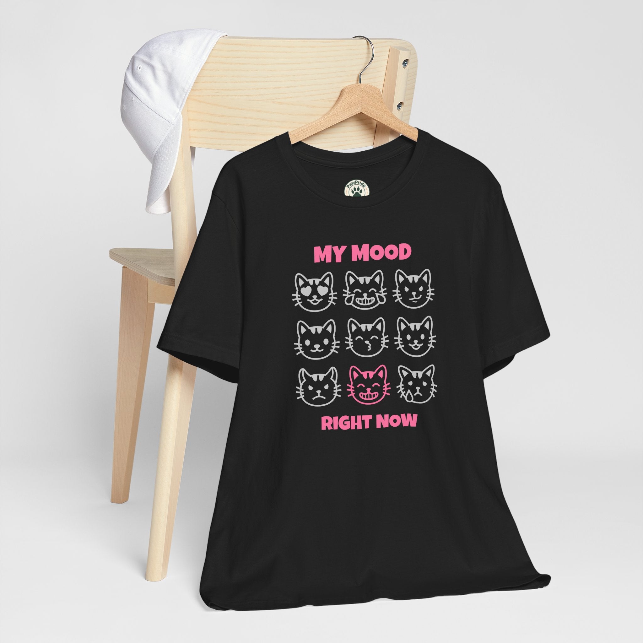 My Mood Right Now Cat Graphic Tee
