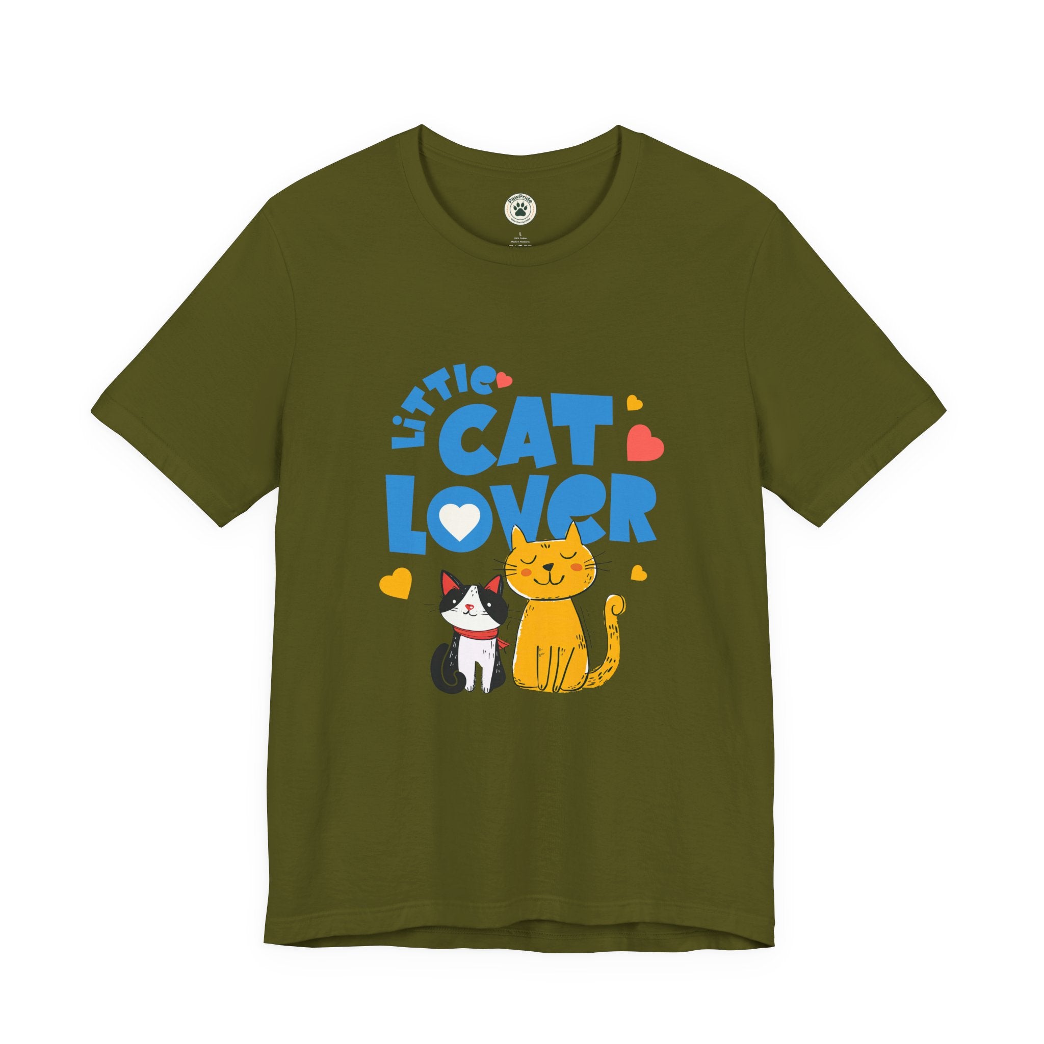 Little Cat Lover T-Shirt — Cute Cat Graphic Tee for Kids & Cat Moms