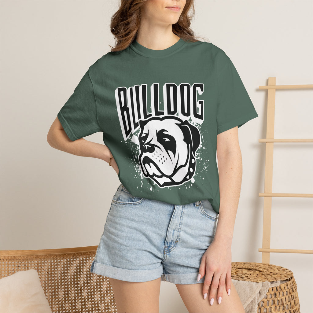 Bulldog Graphic T-Shirt — Vintage Team Mascot Tee