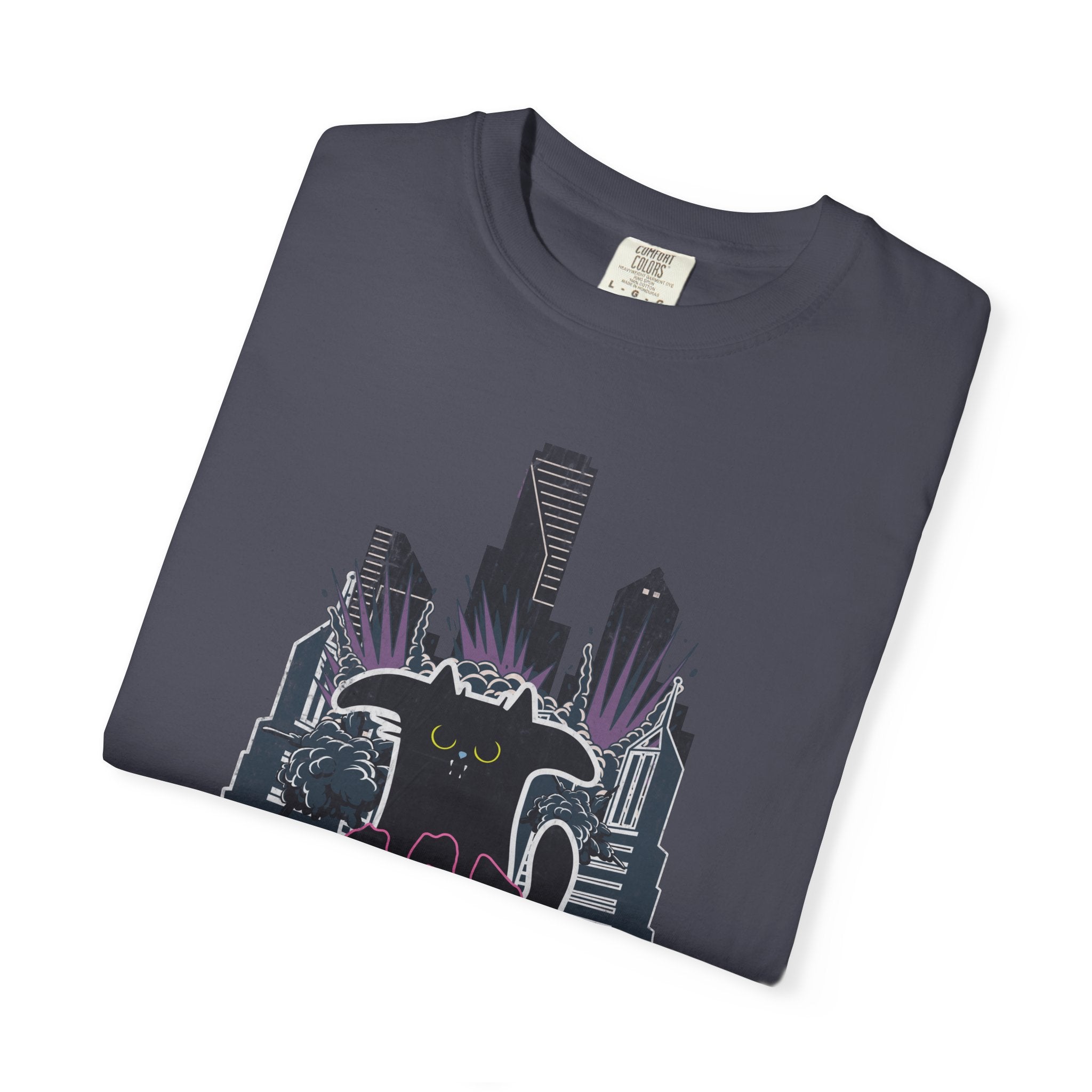 Astrophe Cityscape T-Shirt — Retro Monster Graphic Tee