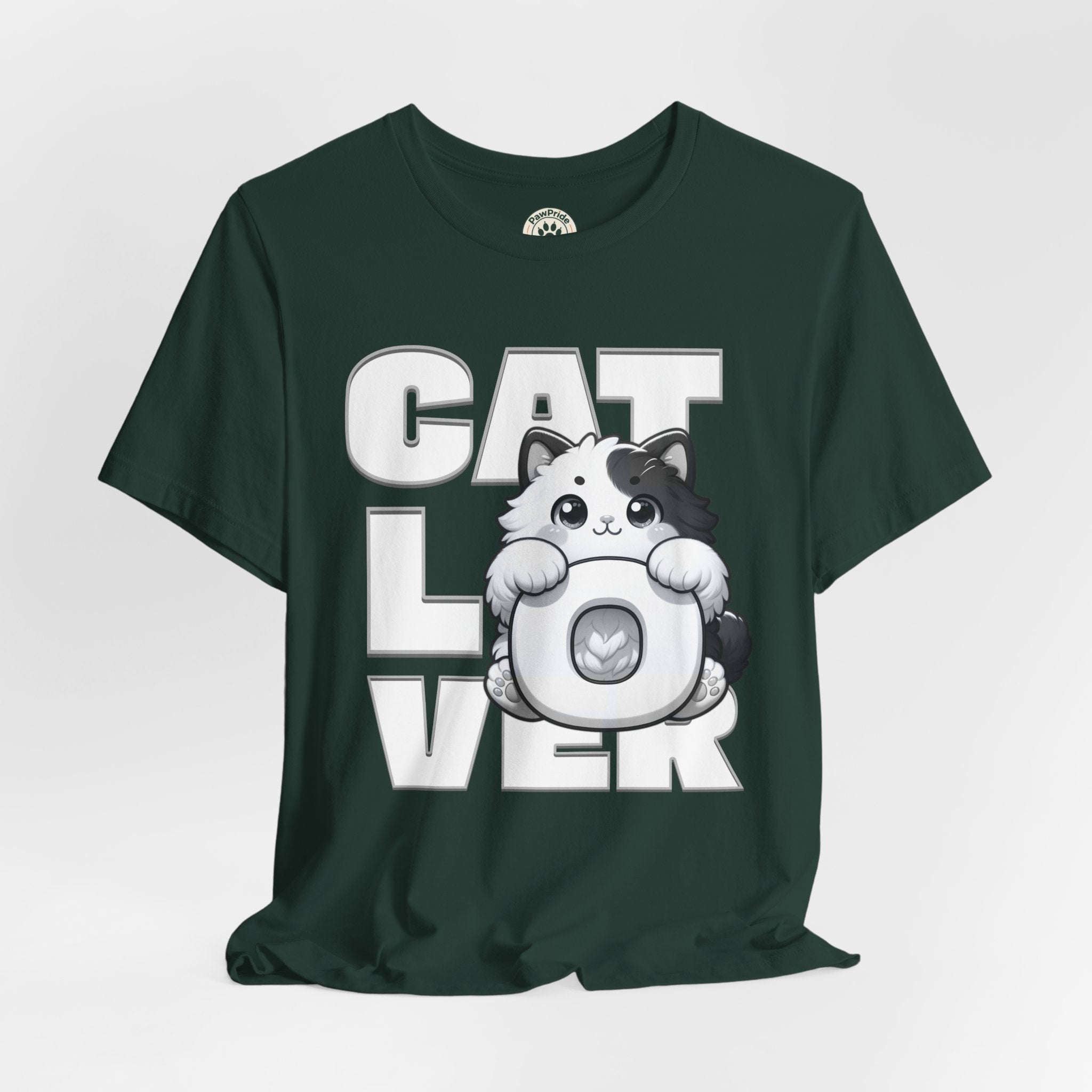 Cat Lover T‑Shirt — Cute Kitten Donut Graphic Tee for Cat Fans