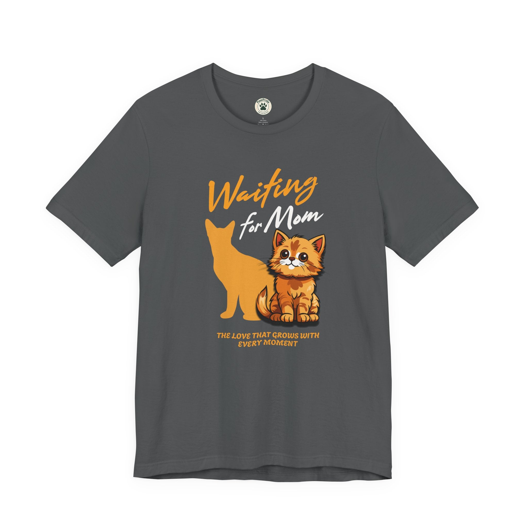 Waiting for Mom Cat T-Shirt — Cute Rescue Kitten Graphic Tee