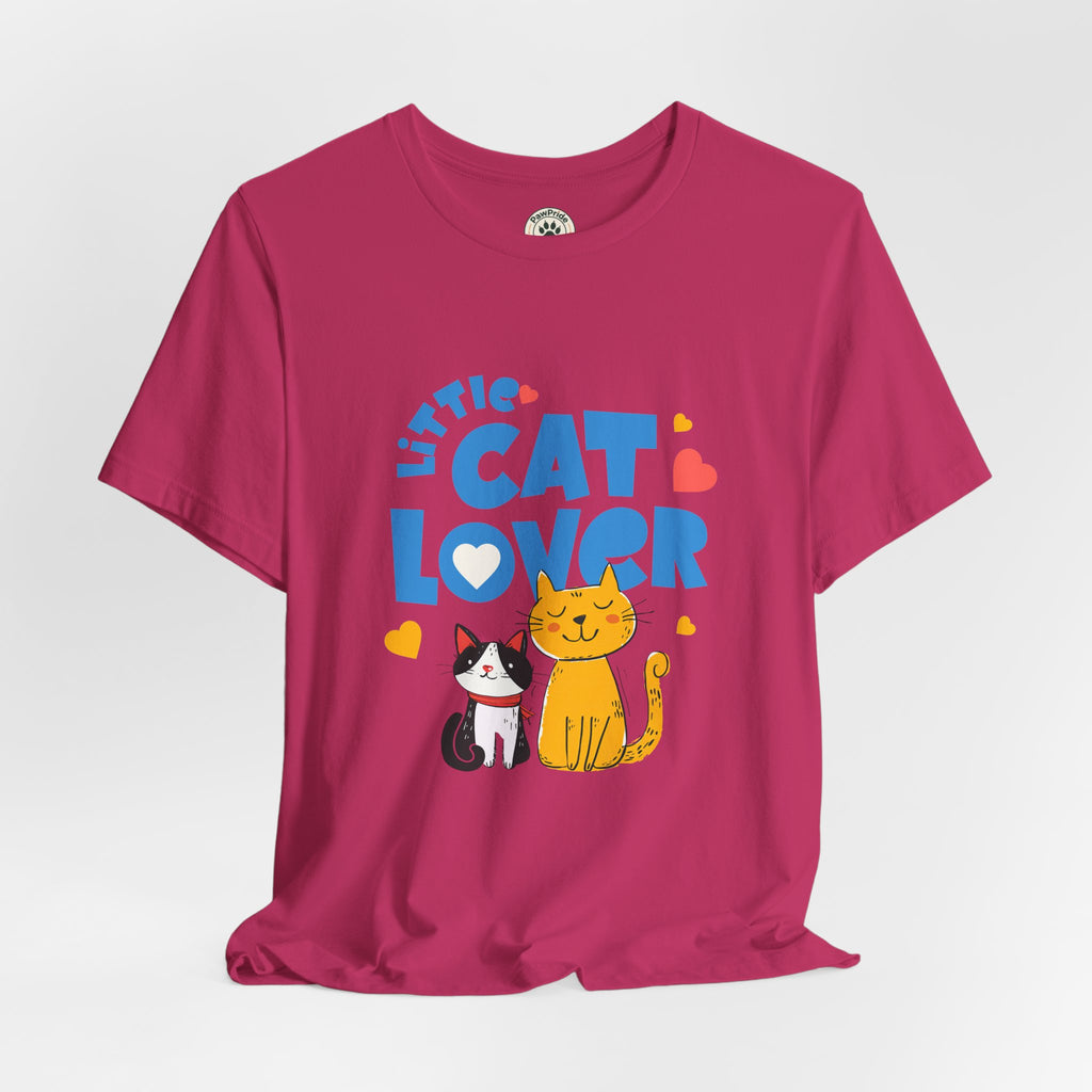 Little Cat Lover T-Shirt — Cute Cat Graphic Tee for Kids & Cat Moms