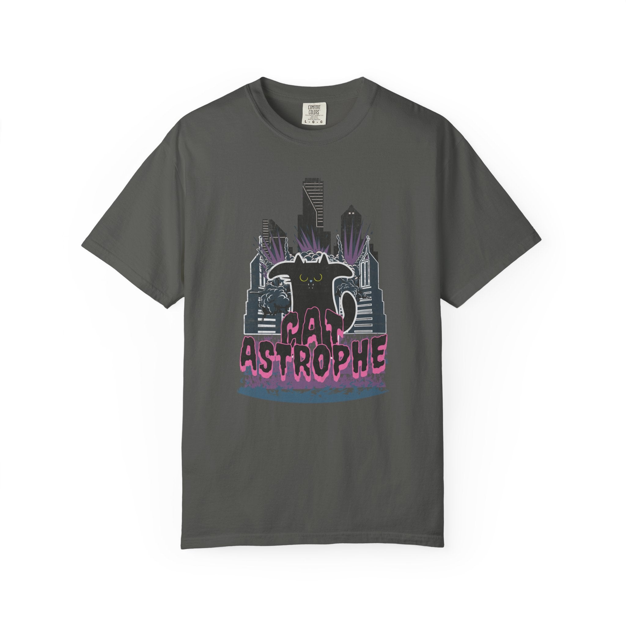 Astrophe Cityscape T-Shirt — Retro Monster Graphic Tee
