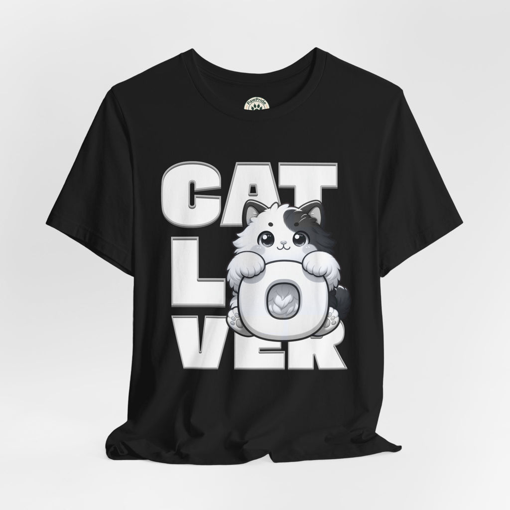 Cat Lover T‑Shirt — Cute Kitten Donut Graphic Tee for Cat Fans