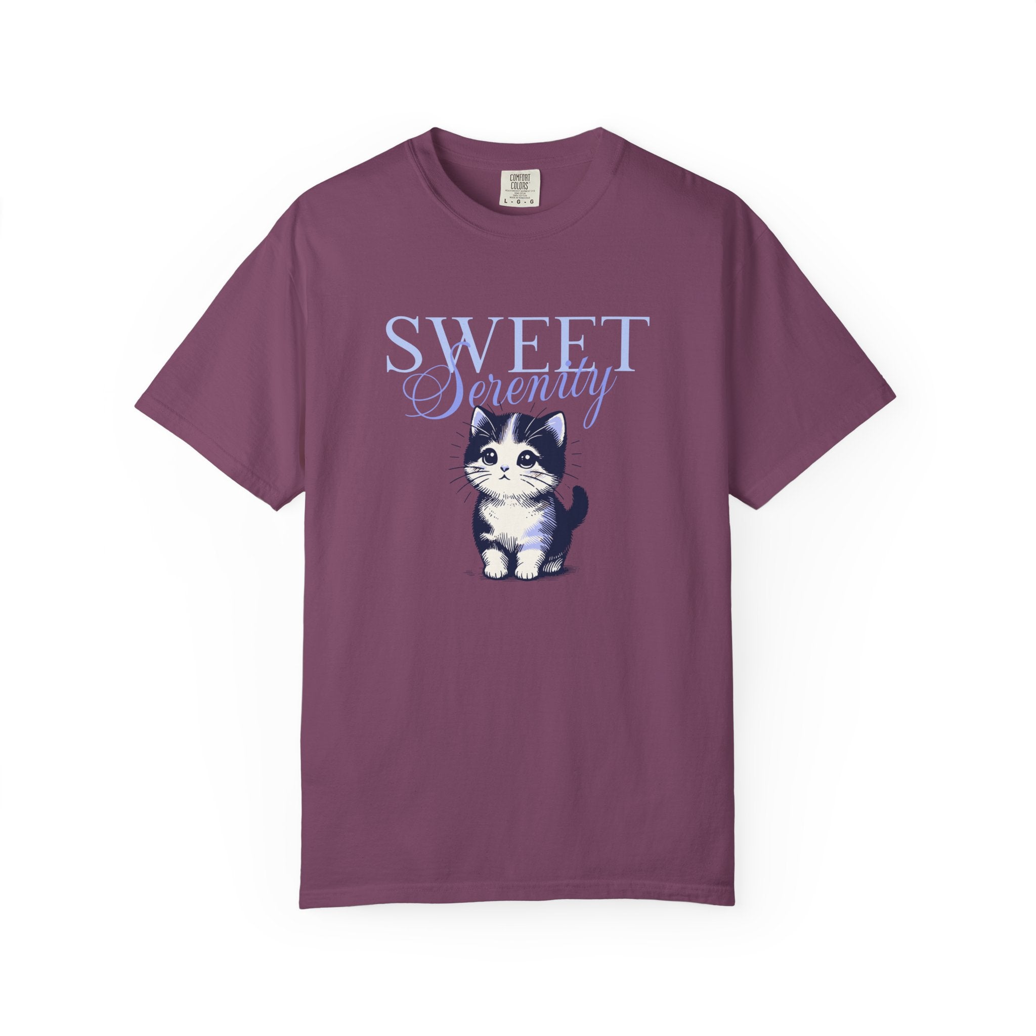 Sweet Scently Cat T‑Shirt — Cute Vintage Kitten Graphic Tee