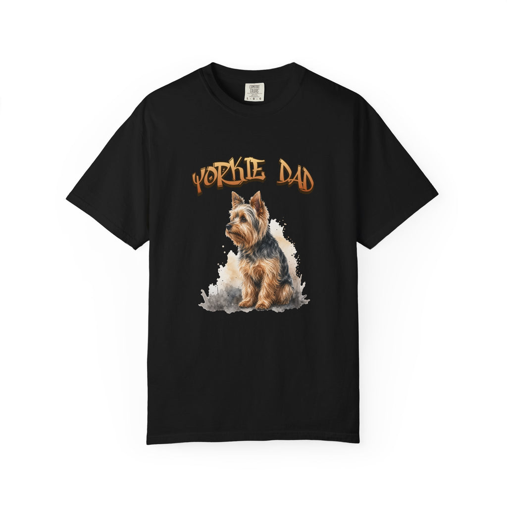 Yorkie Dad T-Shirt — Cute Yorkshire Terrier Dad Tee