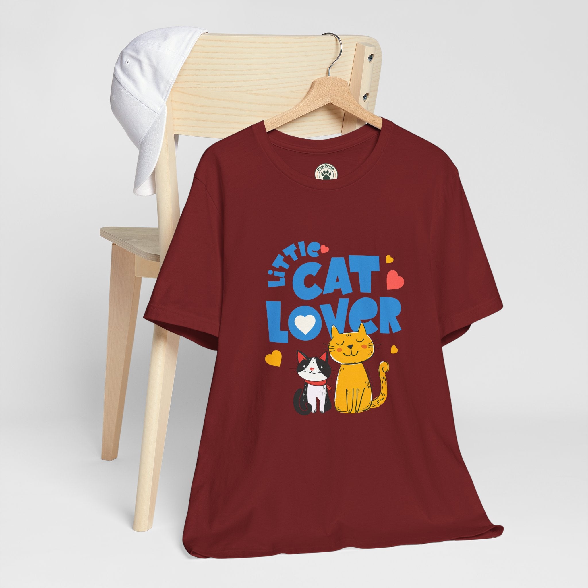 Little Cat Lover T-Shirt — Cute Cat Graphic Tee for Kids & Cat Moms