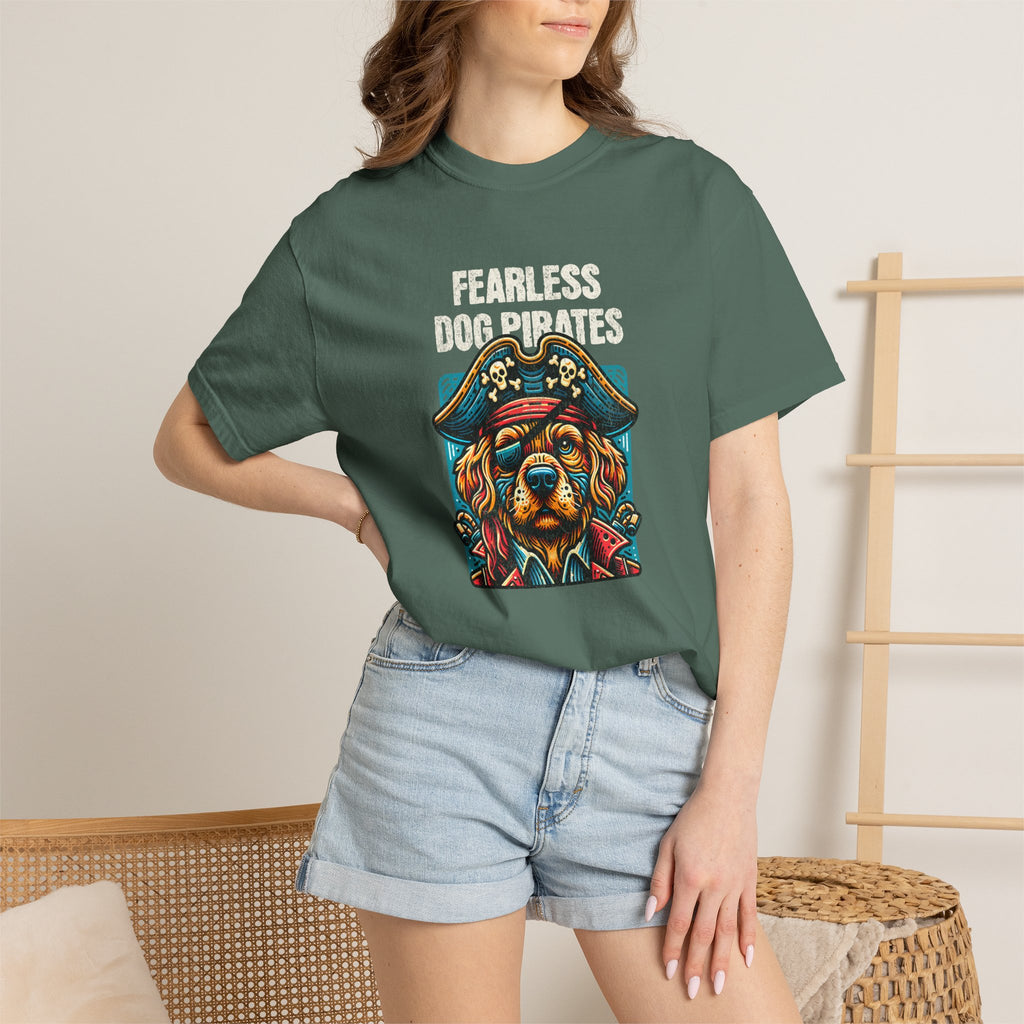 Fearless Dog Pirates T-Shirt — Pirate Dog Graphic Tee