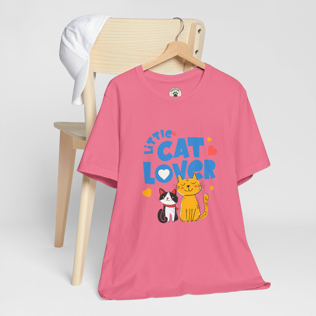 Little Cat Lover T-Shirt — Cute Cat Graphic Tee for Kids & Cat Moms