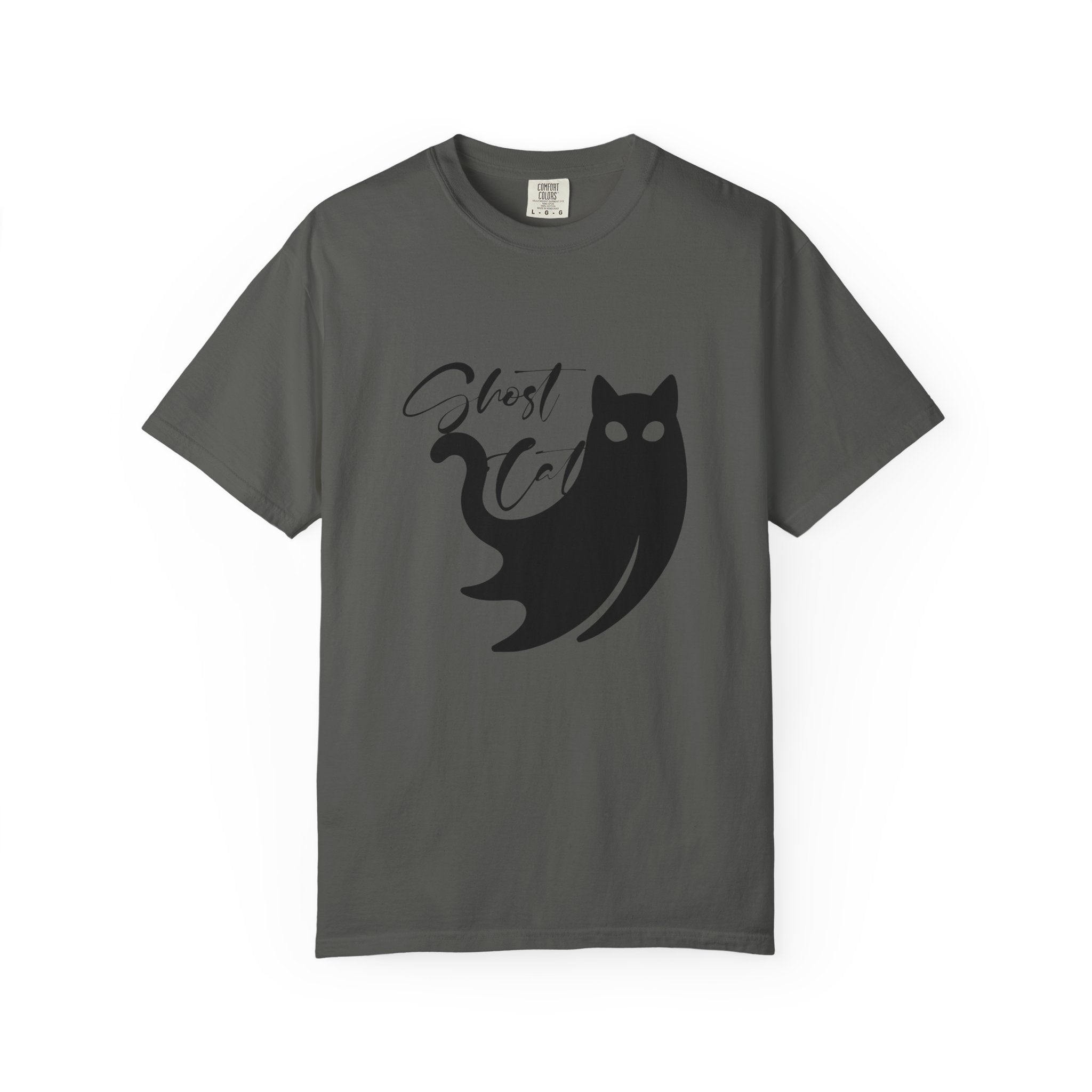 Ghost Cat T-Shirt — Cute Spooky Cat Graphic Tee
