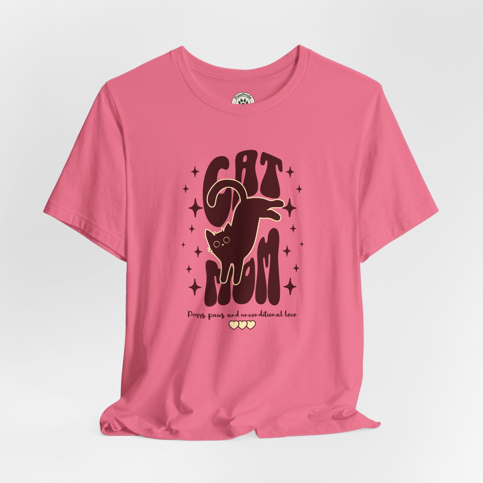 Cat Mom Retro Graphic Tee — "Cat Mom" Vintage Cat Lover T‑Shirt