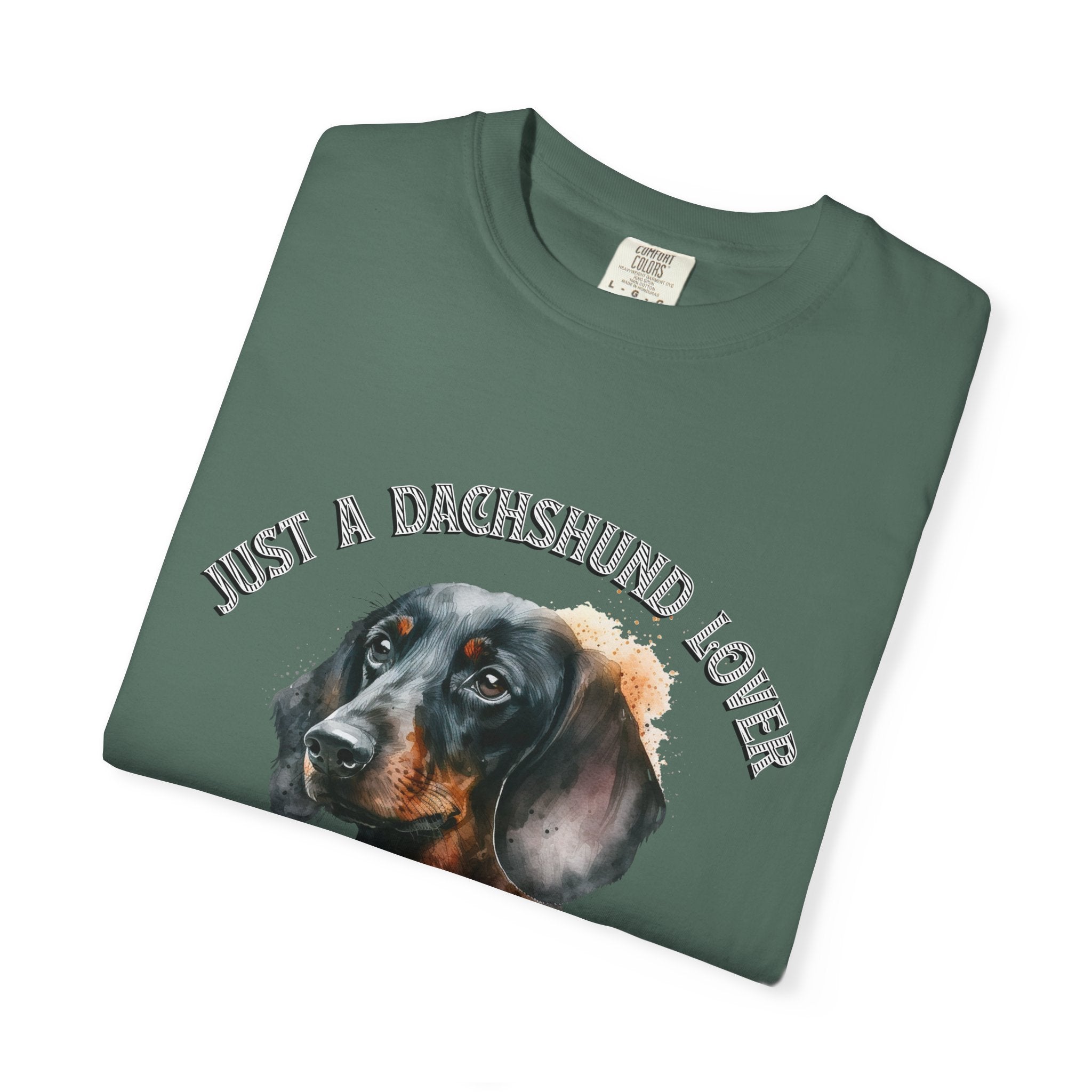 Dachshund Lover T‑Shirt — "Just a Dachshund Lover, Long Boy" Graphic Tee