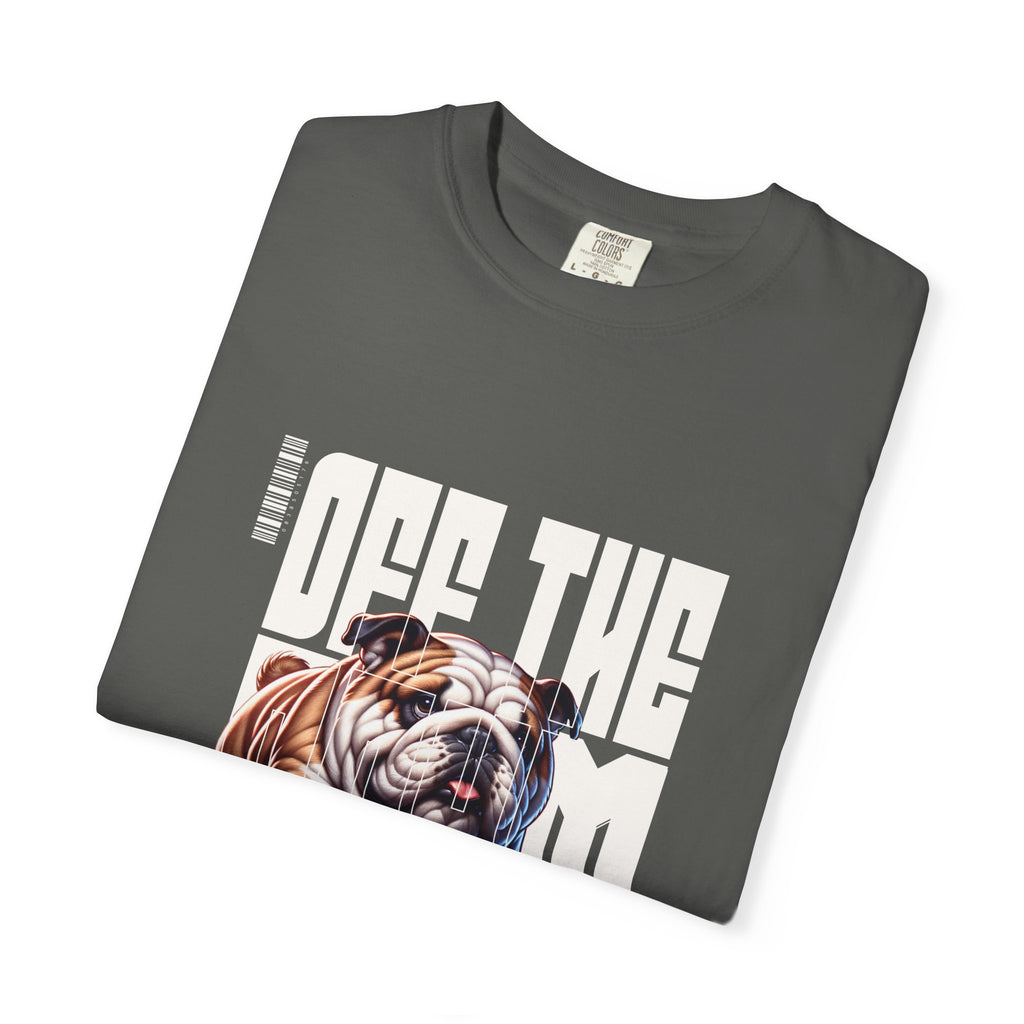 Bulldog Skateboard T-Shirt – “Off The Wall” Vintage Skate Dog Tee
