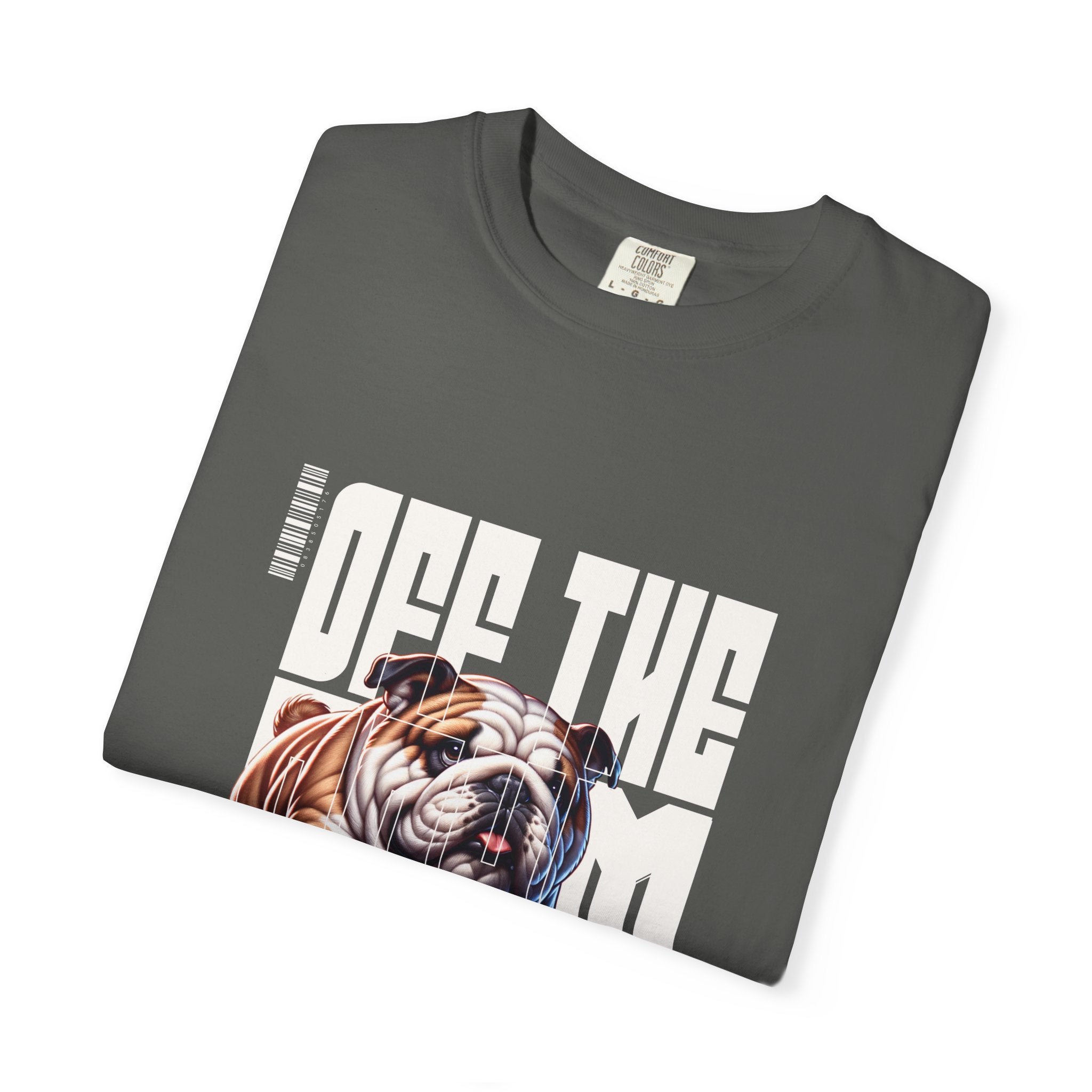 Bulldog Skateboard T-Shirt – “Off The Wall” Vintage Skate Dog Tee