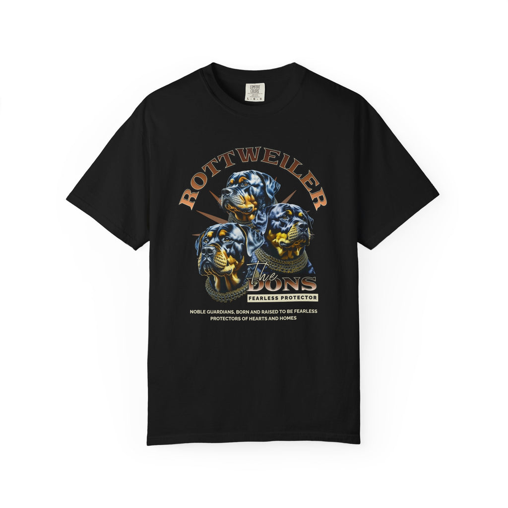 Rottweiler Guard Dog T-Shirt — Vintage Triple Rottweiler Graphic
