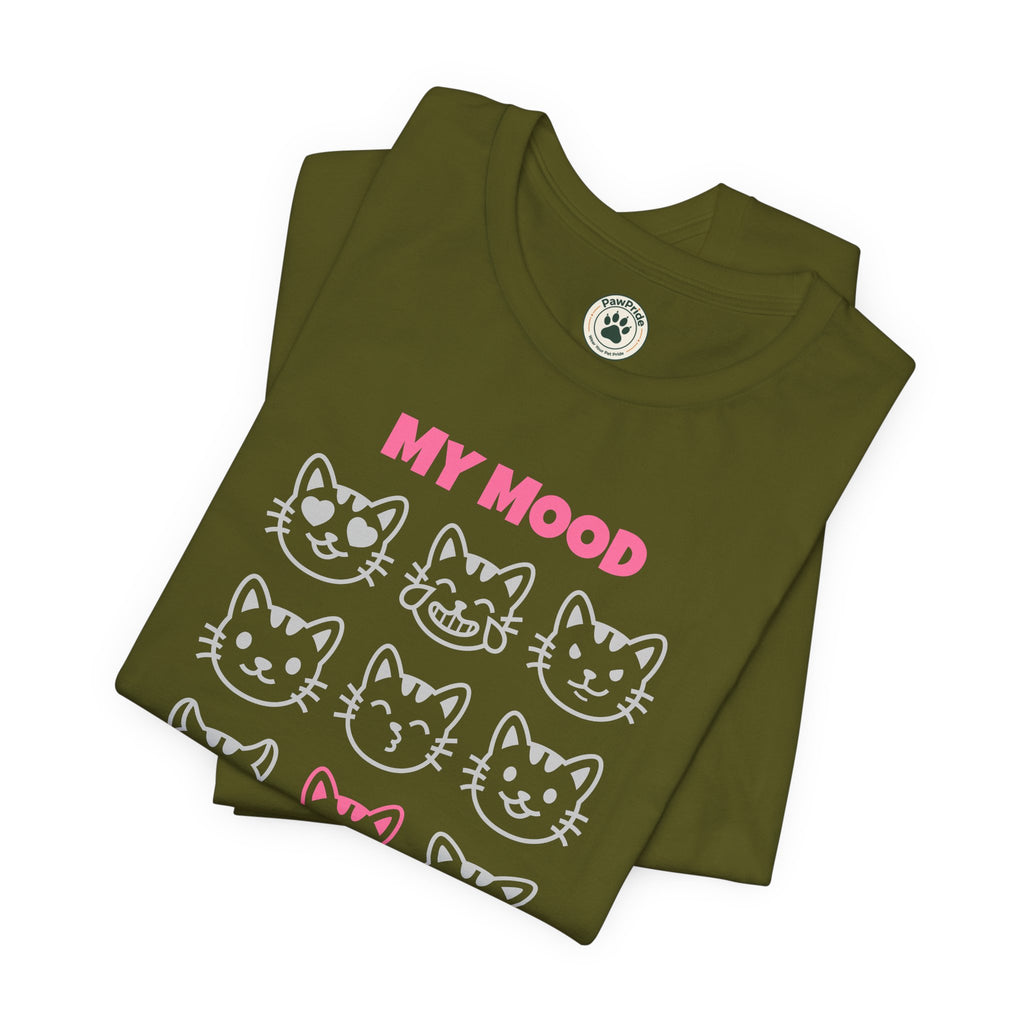 My Mood Right Now Cat Graphic Tee