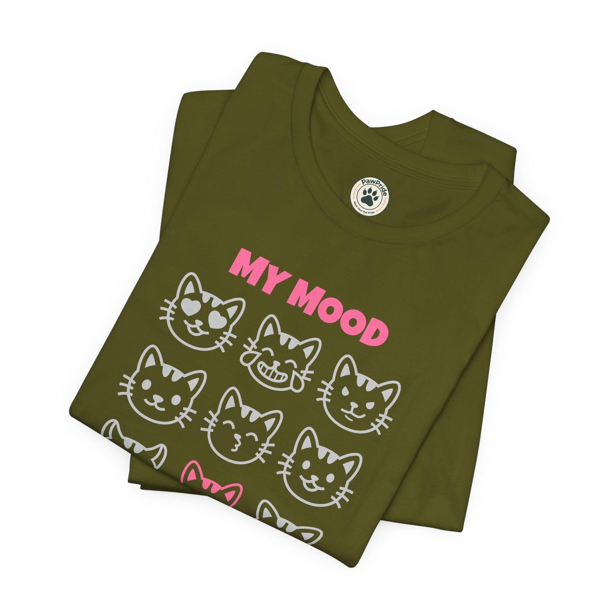 My Mood Right Now Cat Graphic Tee