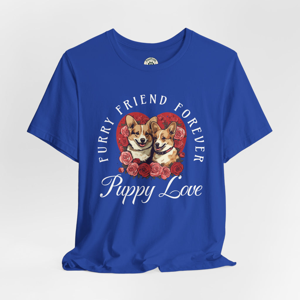 Puppy Love T-Shirt — "Furry Friend Forever" Corgi Tee