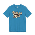 World's Best Dog Mom T-Shirt — Retro Script Pet Mom Tee