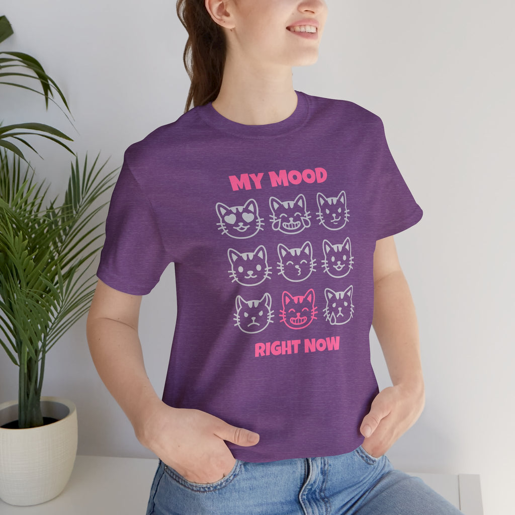 My Mood Right Now Cat Graphic Tee