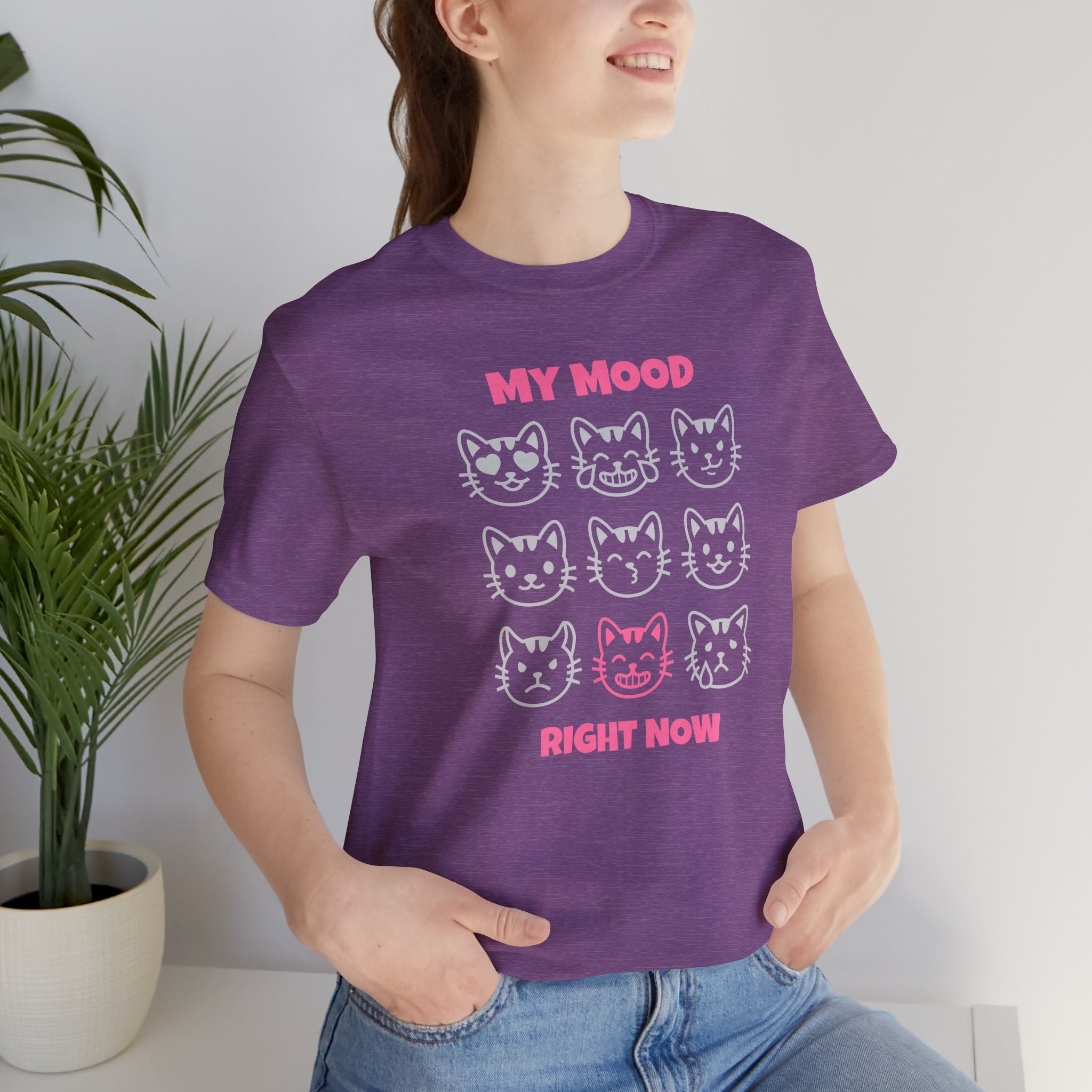My Mood Right Now Cat Graphic Tee