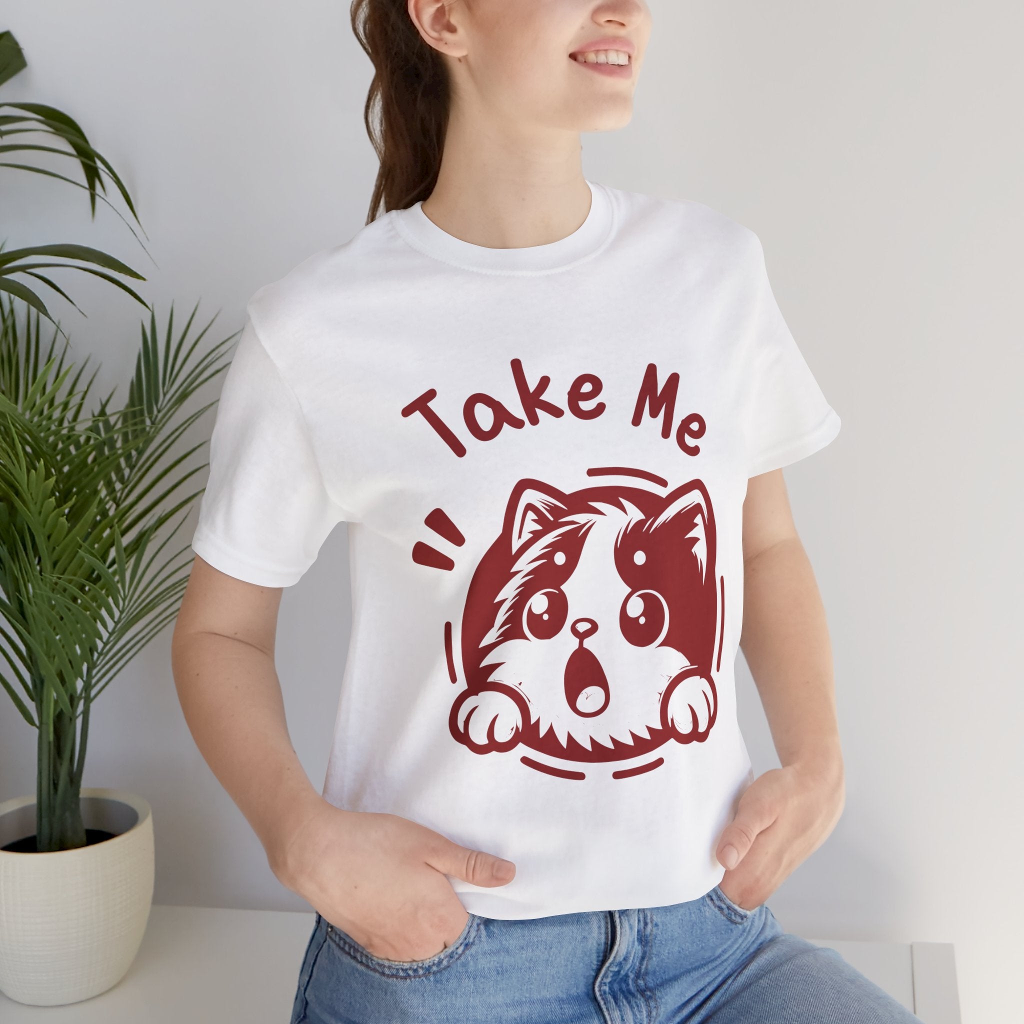 Take Me Puppy T-Shirt — Cute Dog Graphic Tee for Pet Lovers