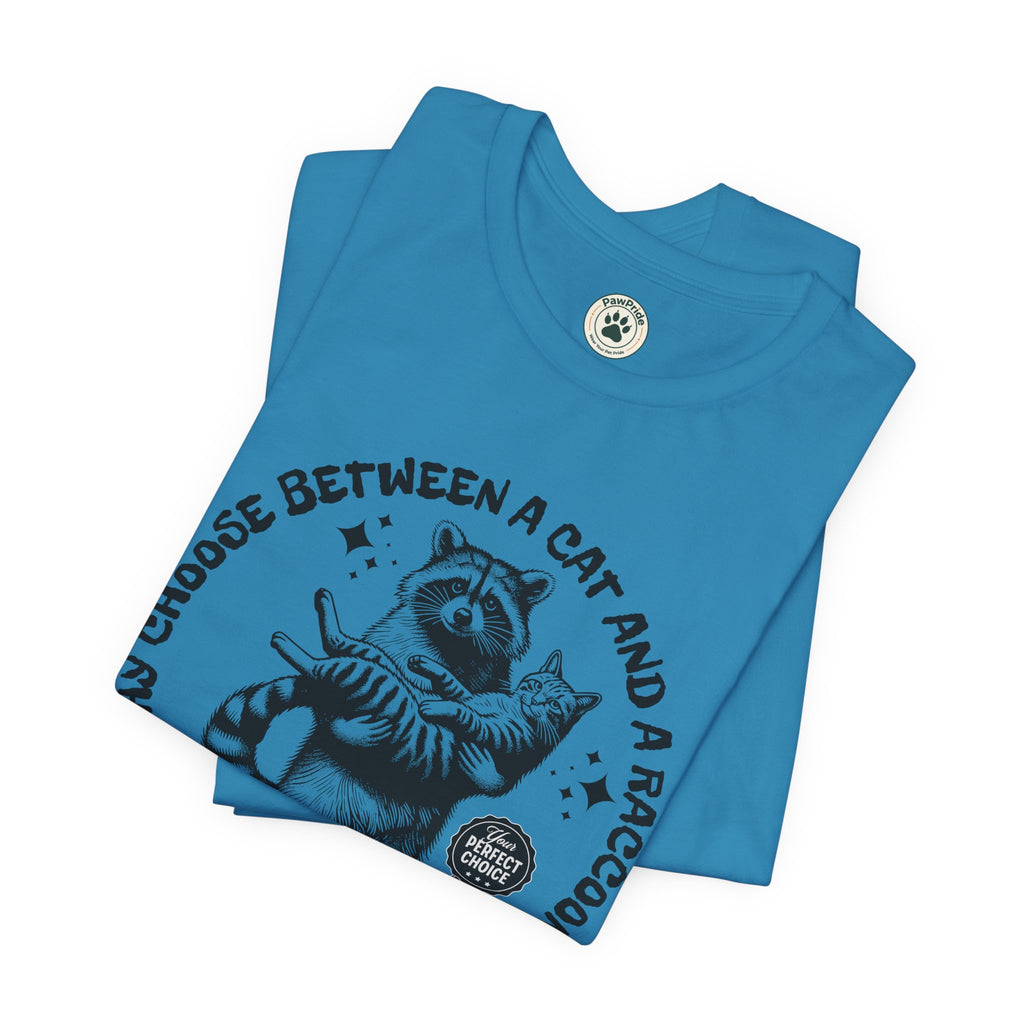 Adopt Both! Raccoon & Cat Rescue T-Shirt