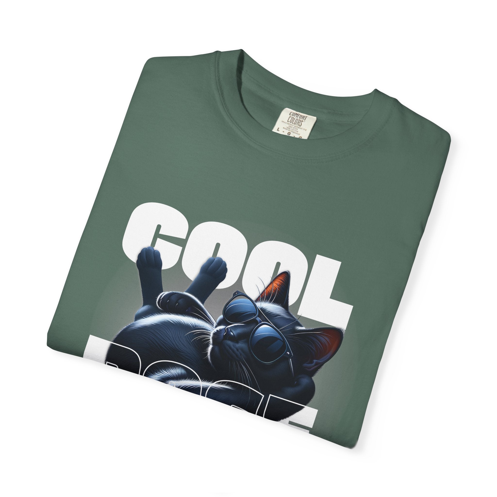 Cool Pose Cat T-Shirt — "Every Cat Deserves to Look Fabulous" Graphic Tee