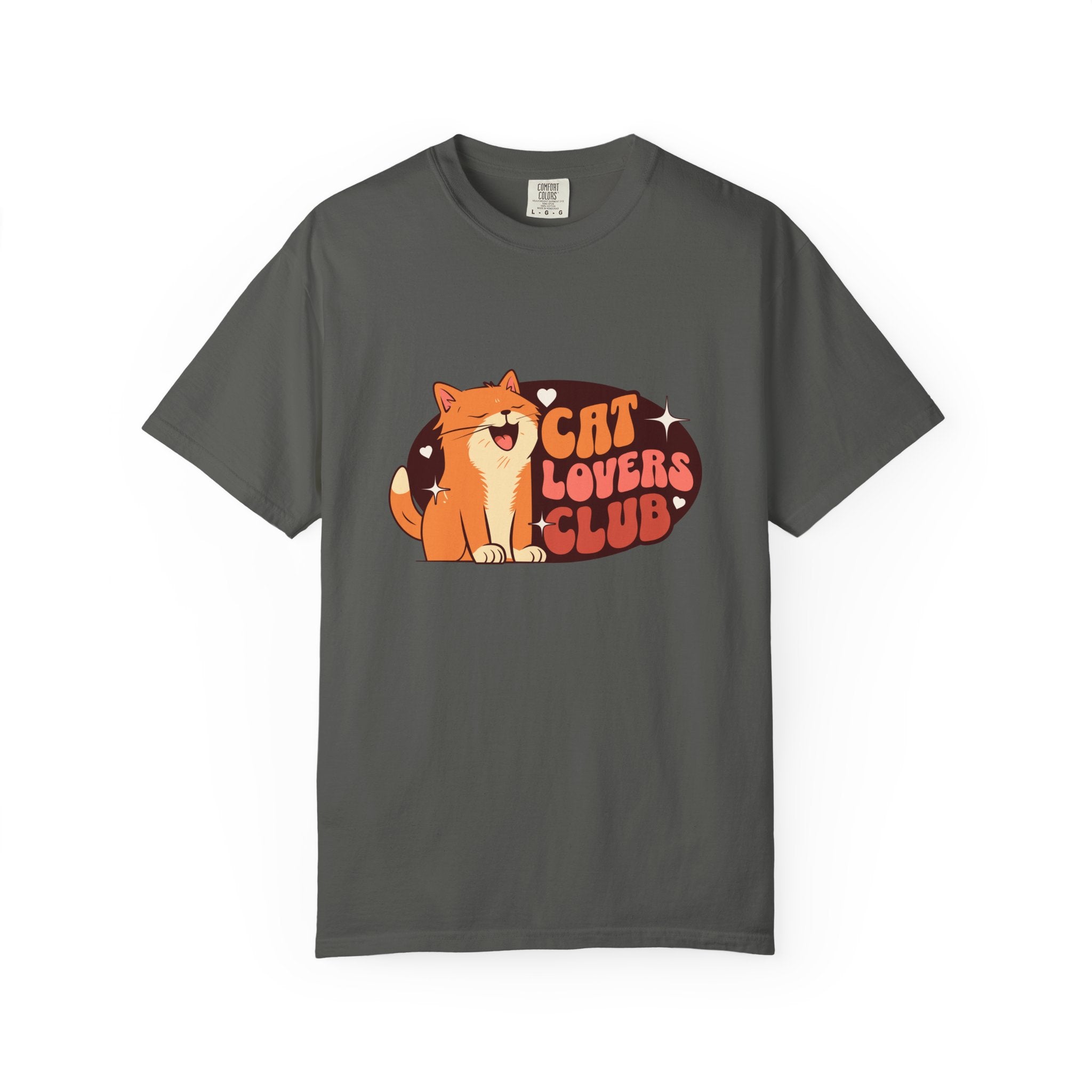 Cat Lovers Club T-Shirt — Cute Retro Cat Graphic Tee