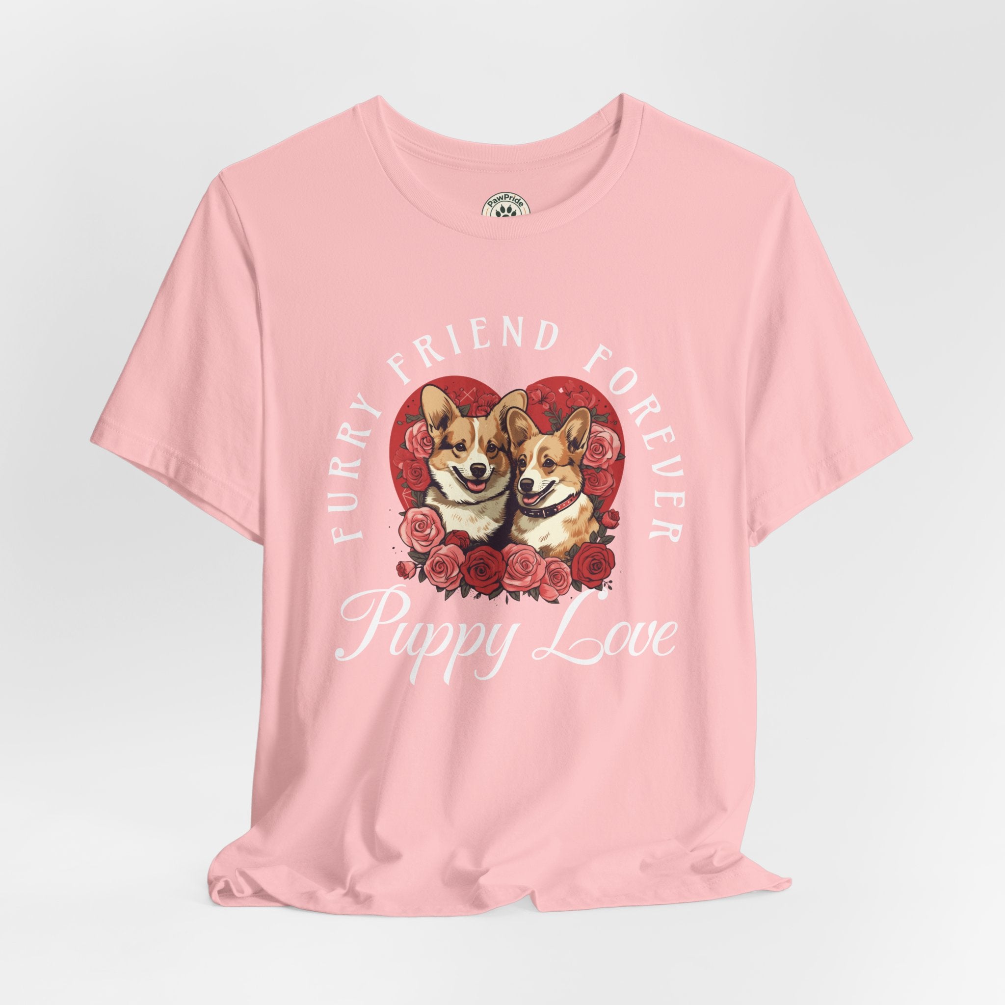 Puppy Love T-Shirt — "Furry Friend Forever" Corgi Tee