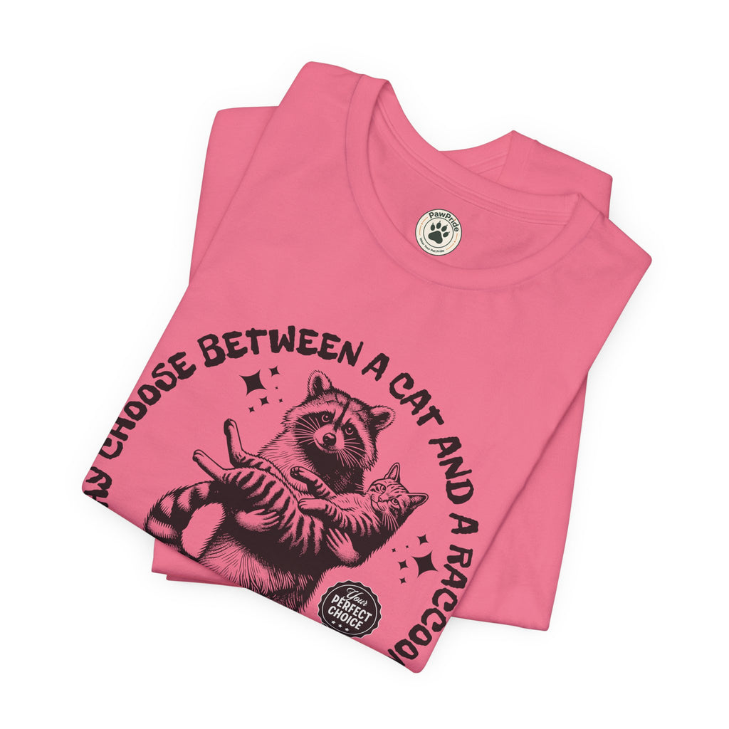 Adopt Both! Raccoon & Cat Rescue T-Shirt