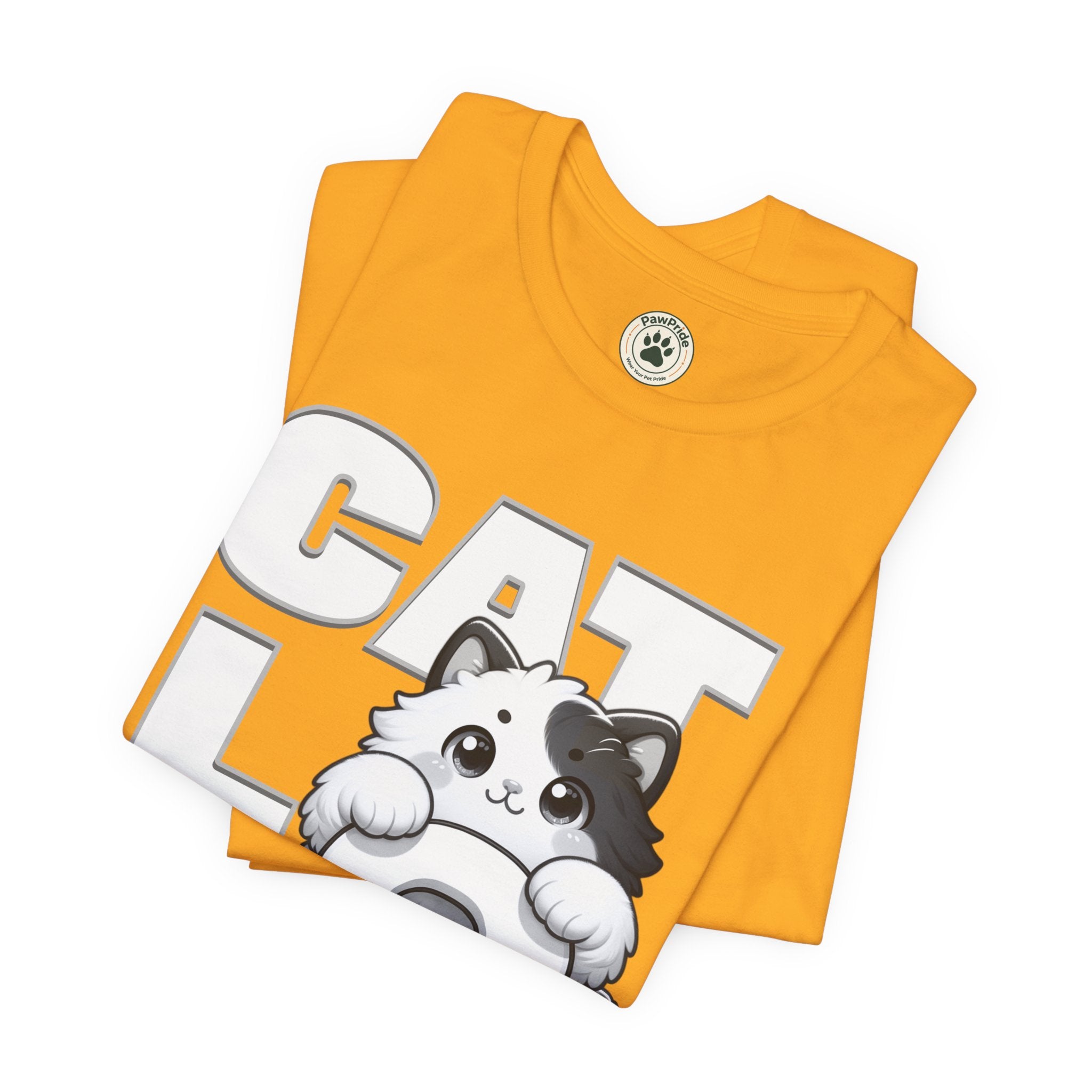 Cat Lover T‑Shirt — Cute Kitten Donut Graphic Tee for Cat Fans