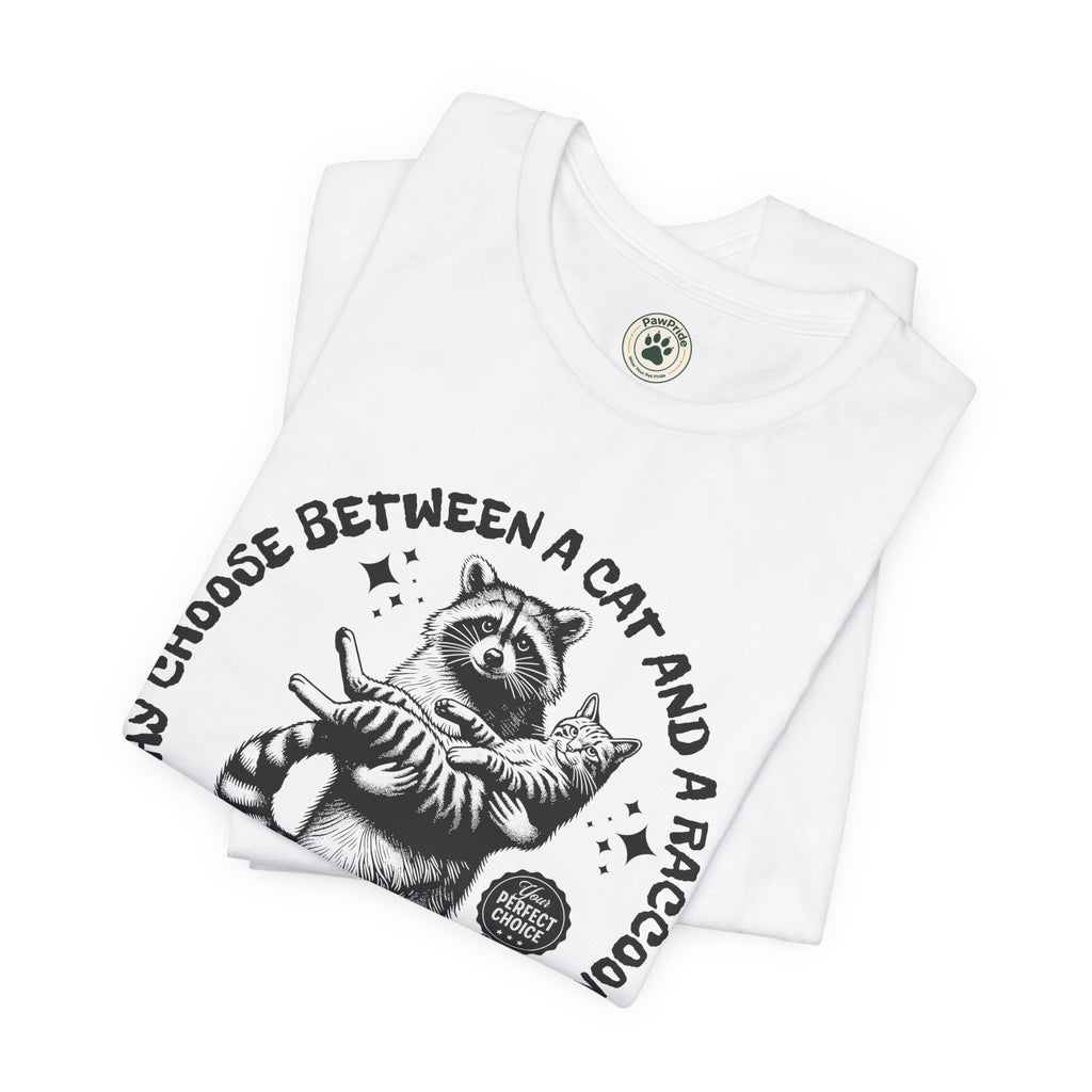Adopt Both! Raccoon & Cat Rescue T-Shirt