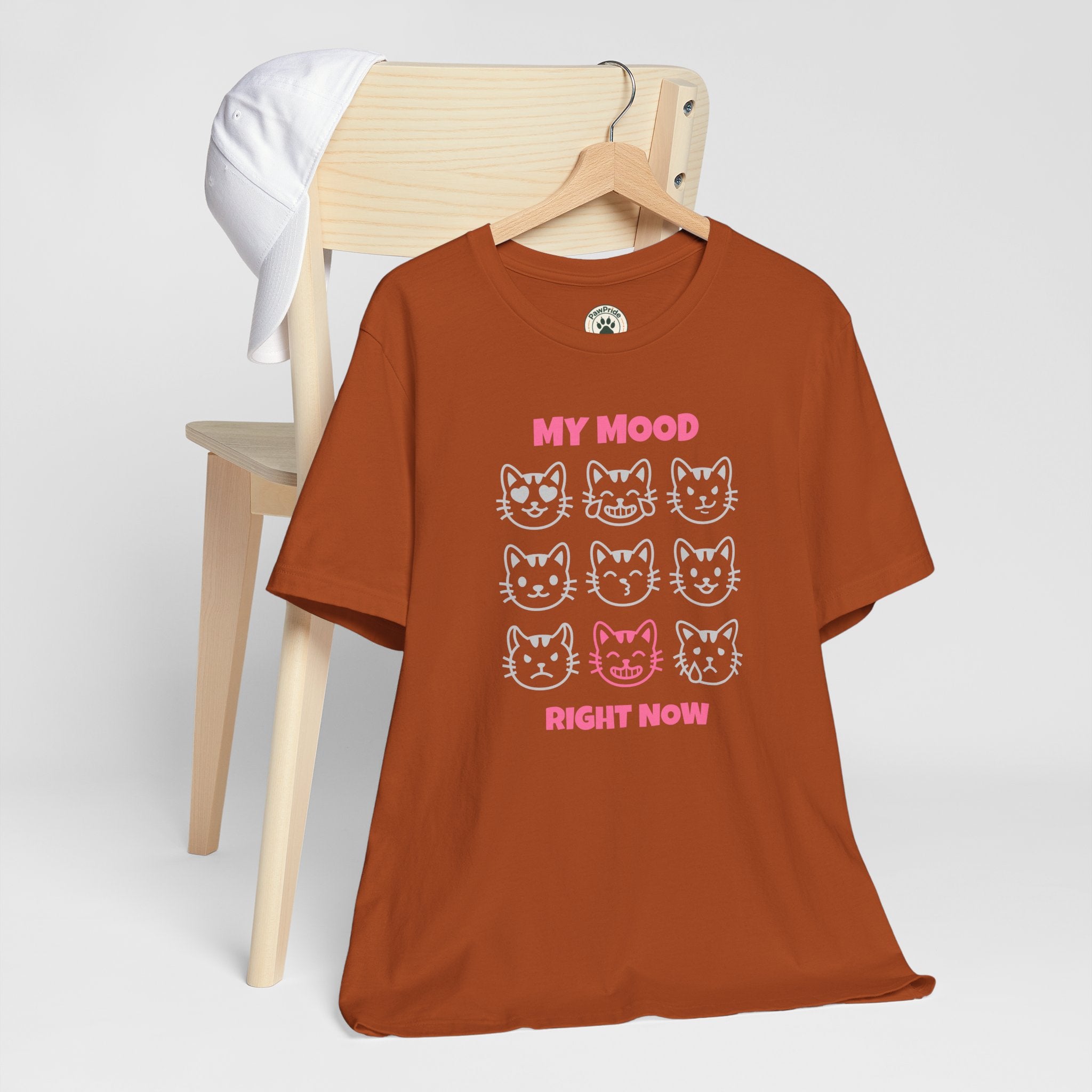 My Mood Right Now Cat Graphic Tee