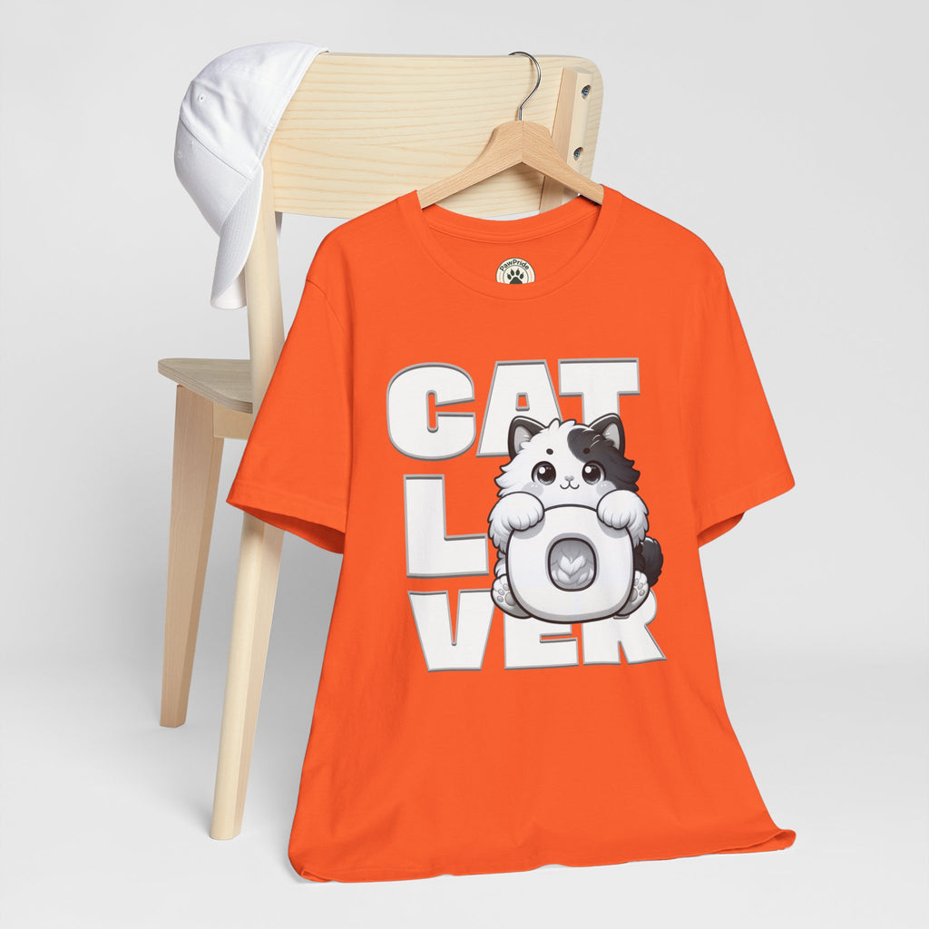 Cat Lover T‑Shirt — Cute Kitten Donut Graphic Tee for Cat Fans